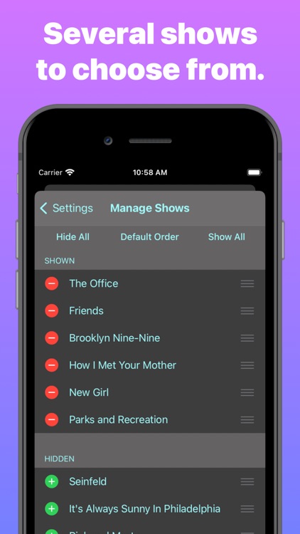 Entropy - Random TV Episodes