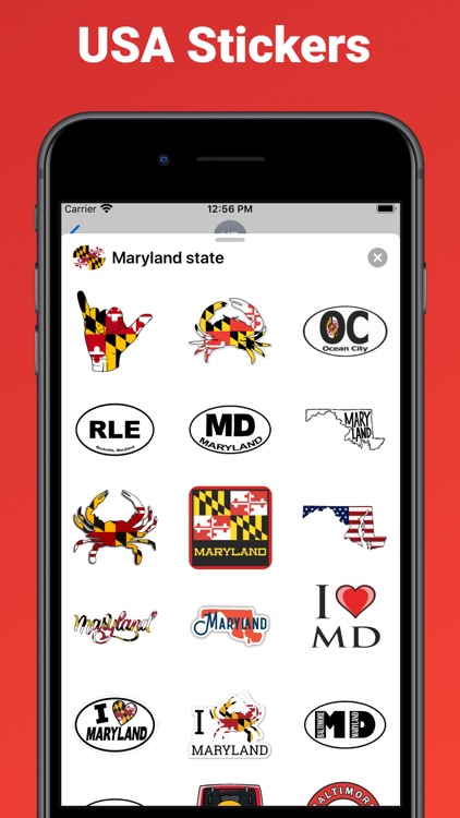 Maryland state - USA emoji