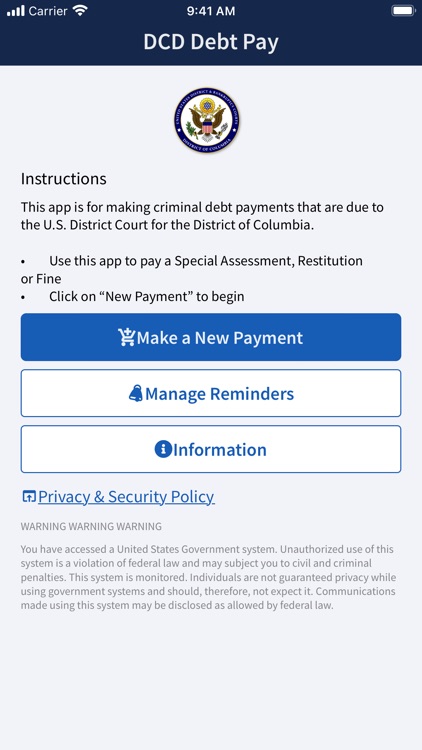 DCD Debt Pay
