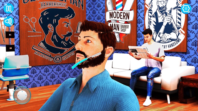 Barber Shop 3D Hair Cut Saloon