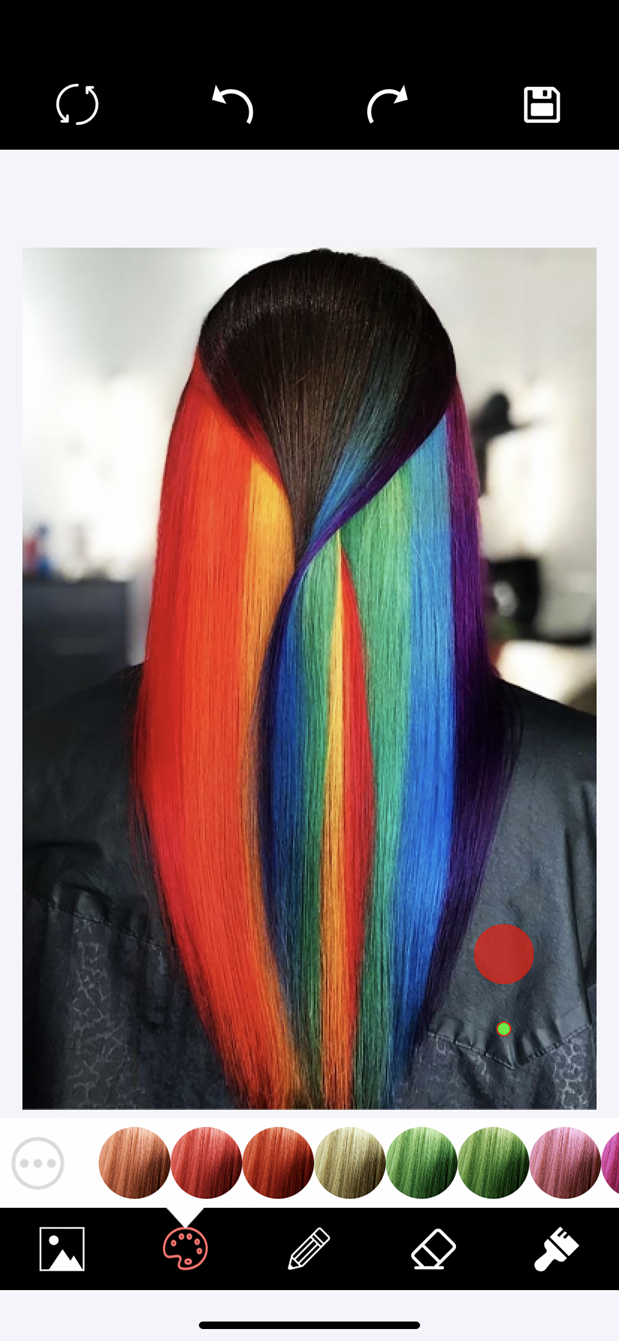 Hair Color Changer Editor