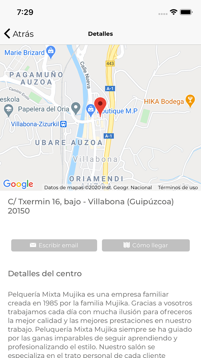 Peluquería Mixta Mujika