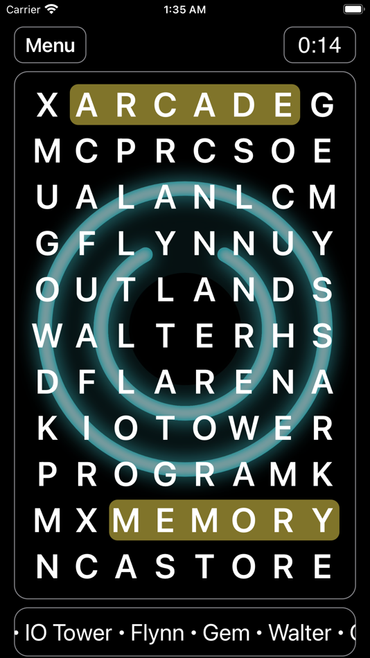 #2. Magic Word Search (iOS) Podle: VersaEdge Software, LLC