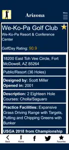 GolfDay Arizona screenshot #10 for iPhone