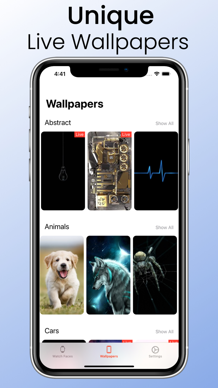 Live Watch Faces Wallpapers