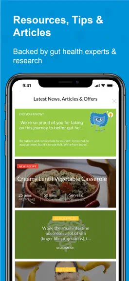 Game screenshot MyHealthyGut: Guided Nutrition apk