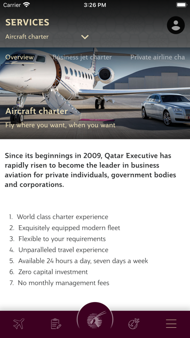 Qatar Executive Screenshot