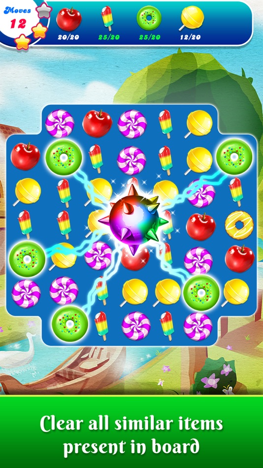 #1. Food Splash : Match 3 game (iOS) 由: out thinking limited