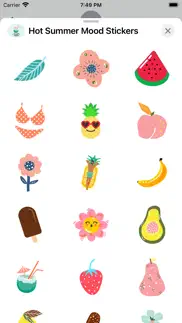 How to cancel & delete hot summer mood stickers 4