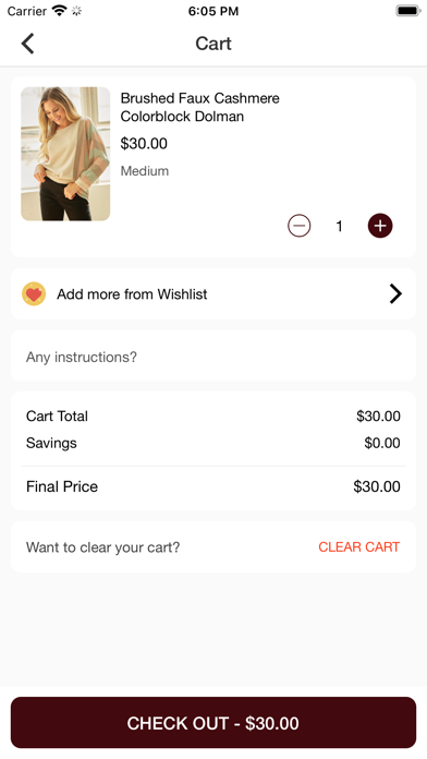Sauced Boutique Screenshot