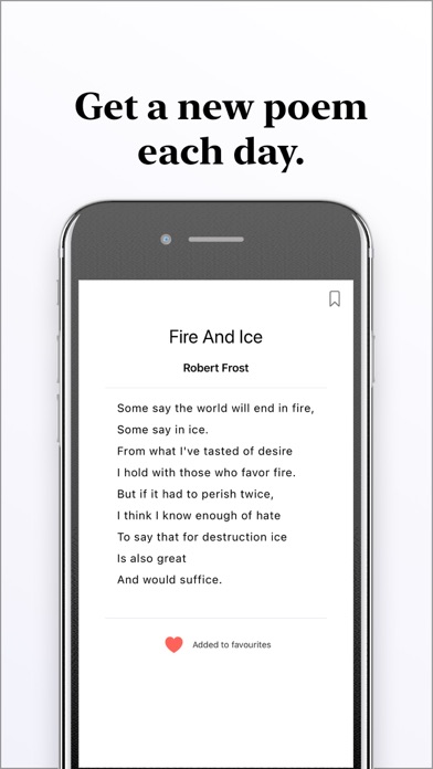 Screenshot #1 pour Poem A Day