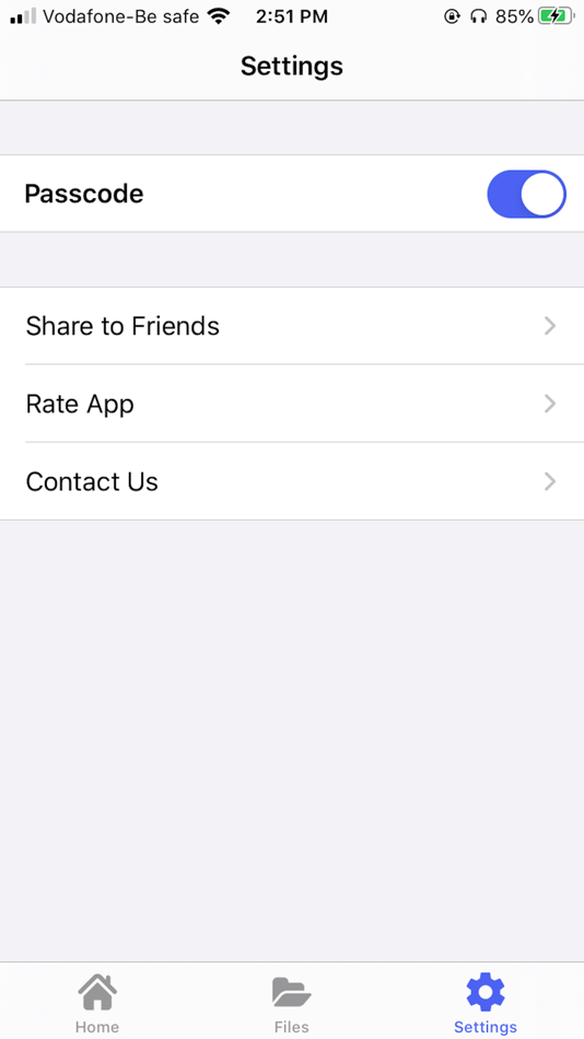 #5. Secure File Manager (iOS) Av: AppCodism Technologies