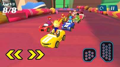 Super Hero Cars Racing Screenshot