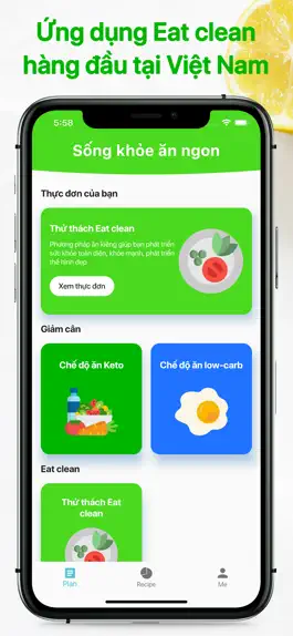 Game screenshot Sống khoẻ ăn ngon - Eat clean mod apk