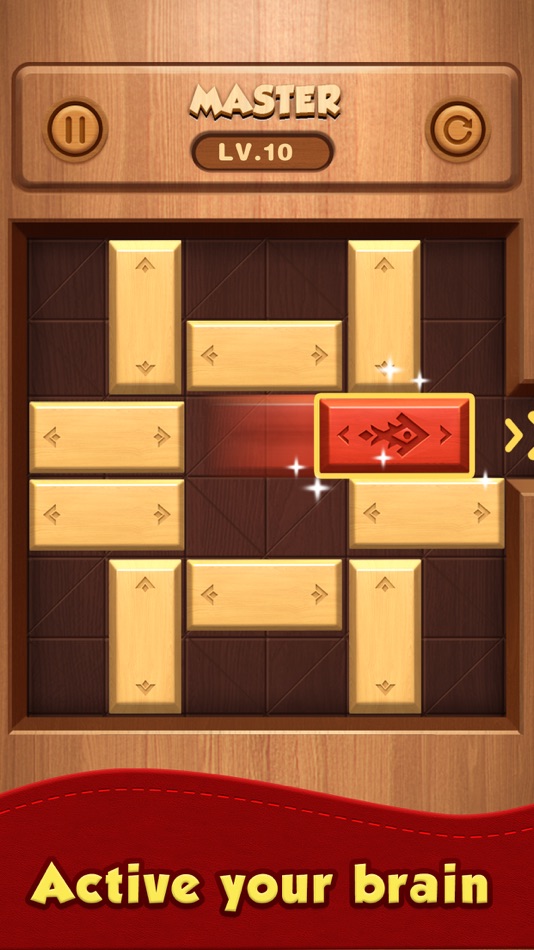 #2. Wood Puzzle: Clear Block Maze (iOS) 由: 永兴 杨