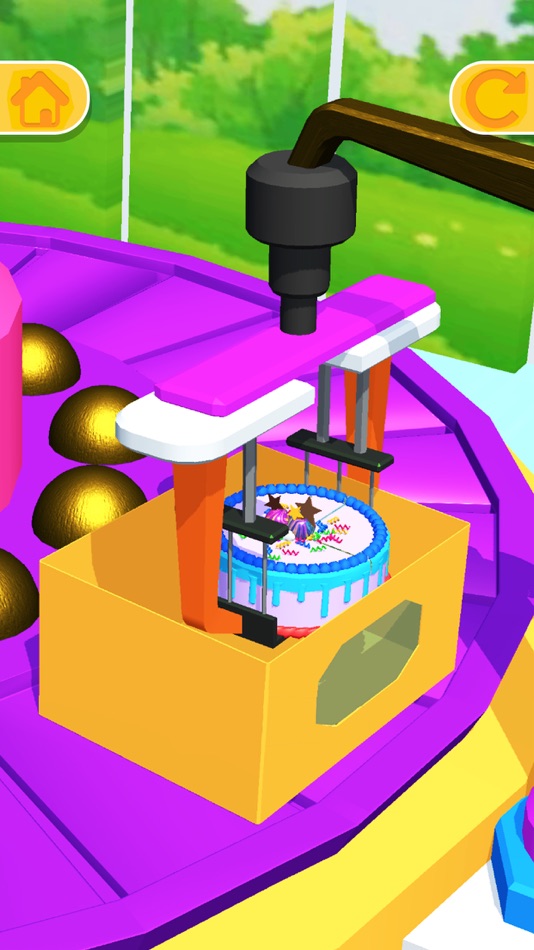 #4. Robotic Cake Factory! Food Fun (iOS) 由: Shanze Shafique