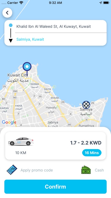 Talyaa تاليا -Taxi Booking App screenshot-3