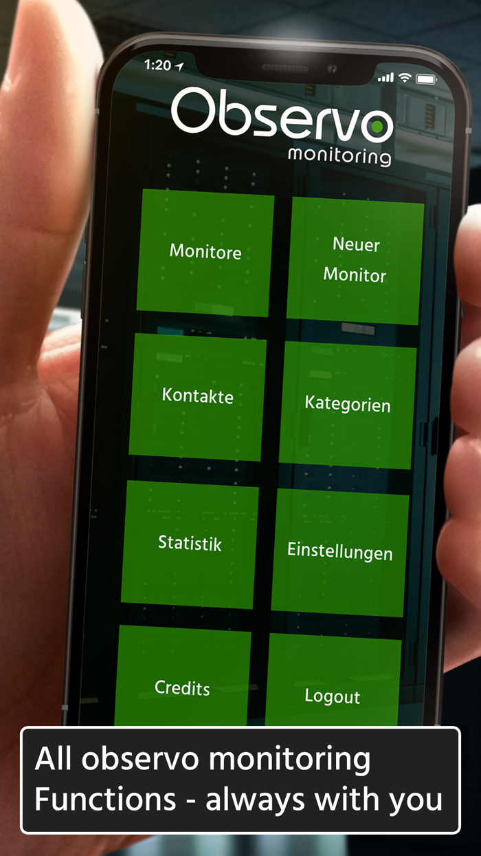 Observo Monitoring Web Server