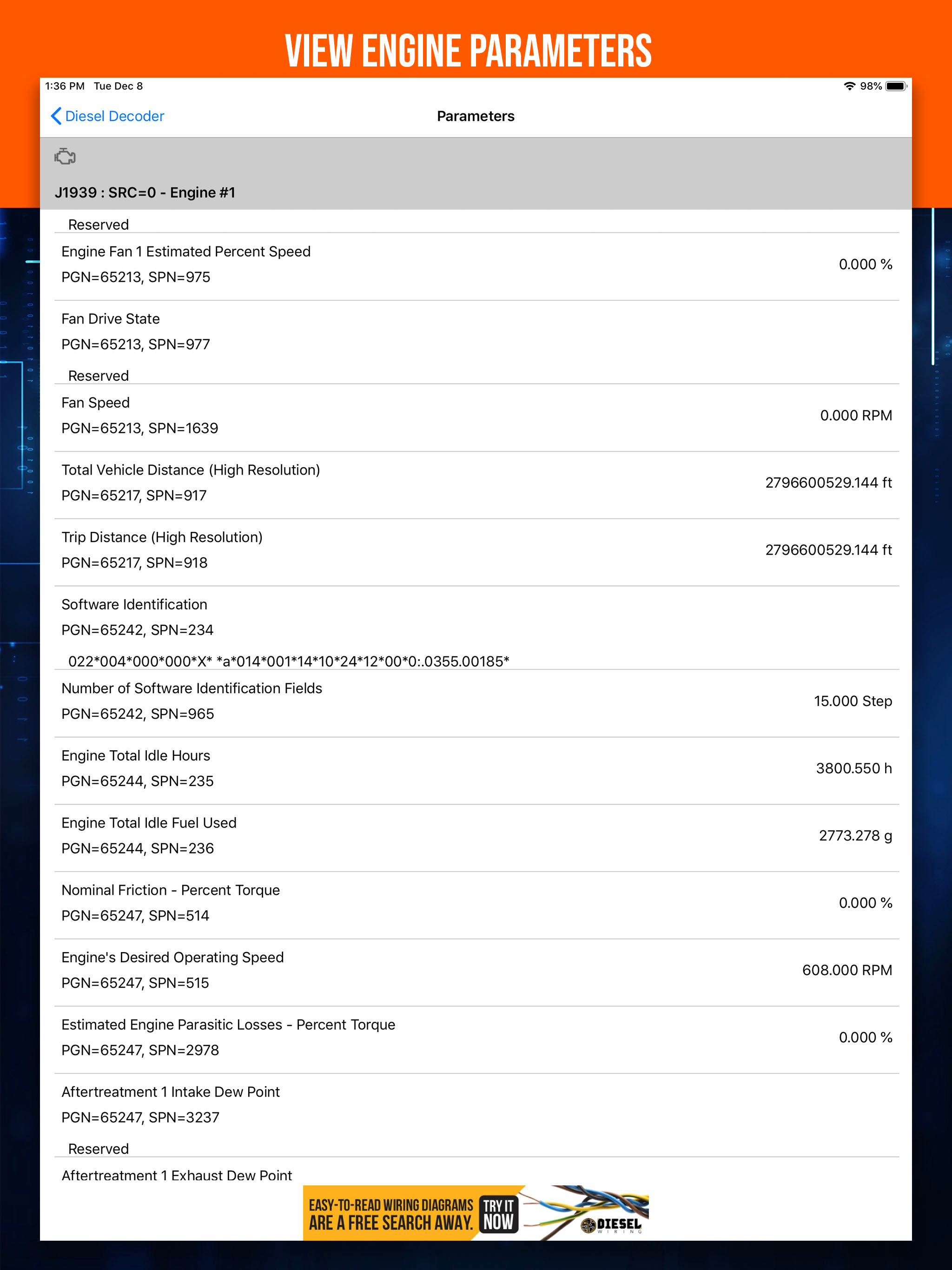 Diesel Decoder screenshot 8