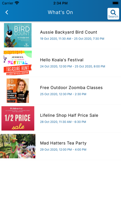 The Port App Screenshot