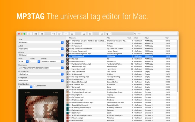 Mp3tag on the Mac App Store