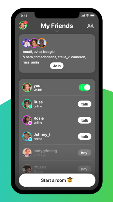 Screenshot #2 pour Rodeo - talk with friends