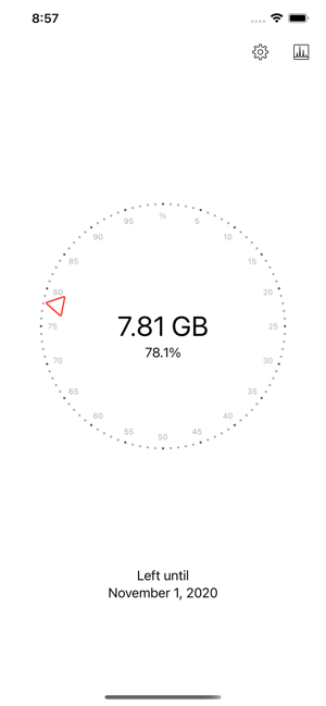 ‎Databit: Data usage manager Screenshot