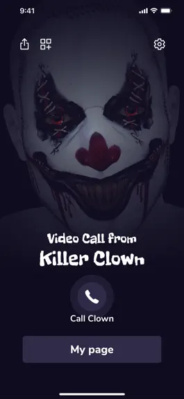 Game screenshot Video Call from Killer Clown mod apk