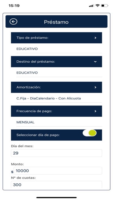 Tu PEDRO en línea Screenshot