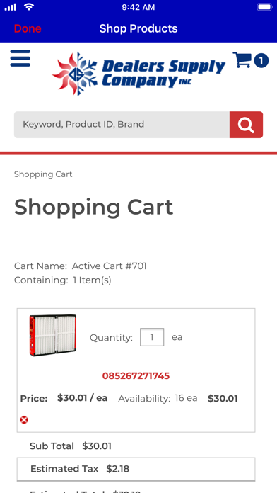 Dealers Supply Screenshot