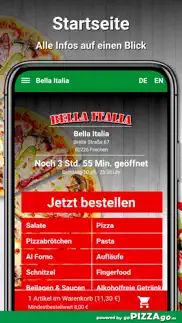bella italia frechen iphone screenshot 2