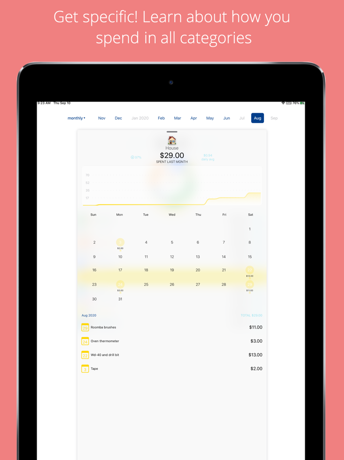 Yet Another Spending Tracker