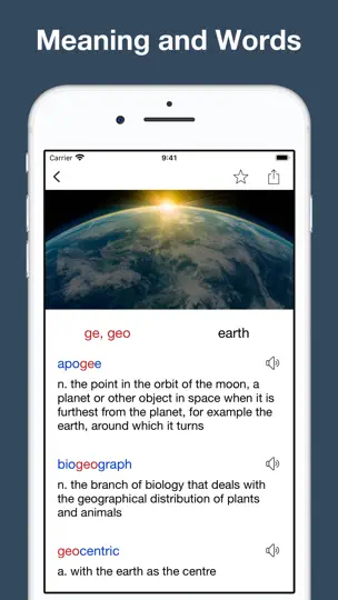 Greek And Latin Roots iPhone Ekran Görüntüsü 2