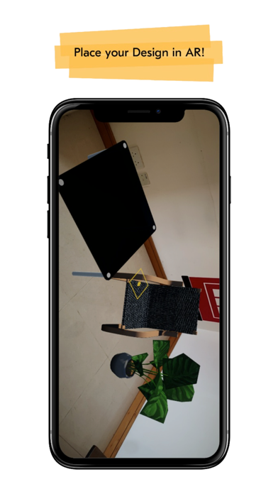 Virtual Interior Design AR Screenshot
