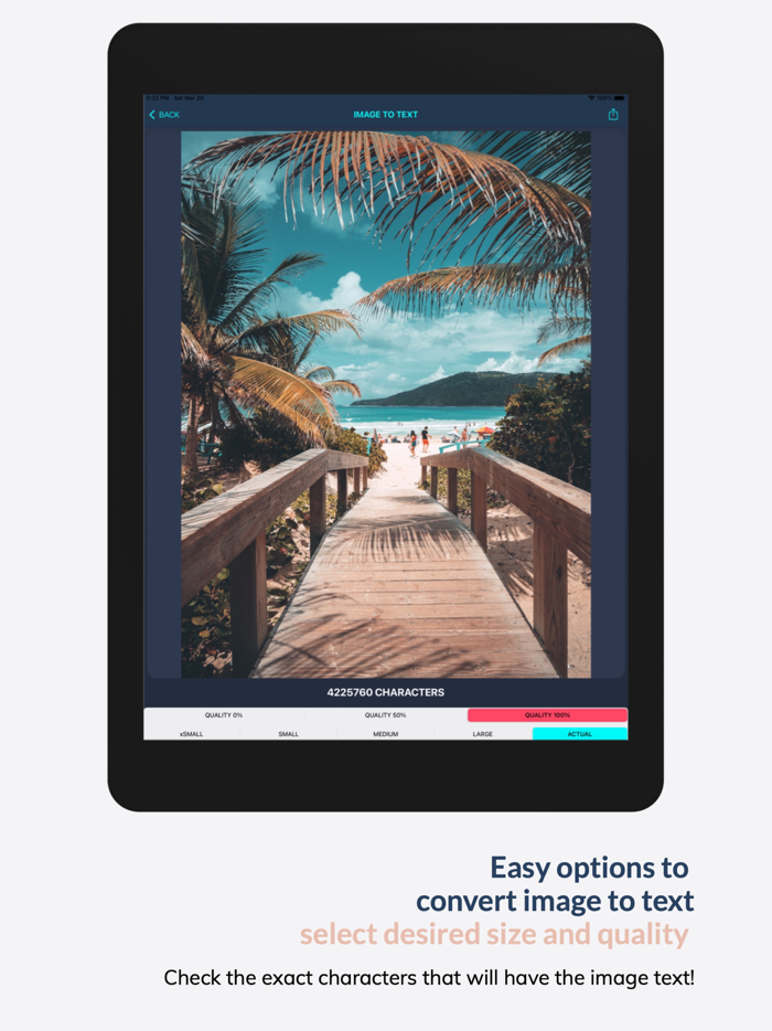 Image as Text – Script Reader