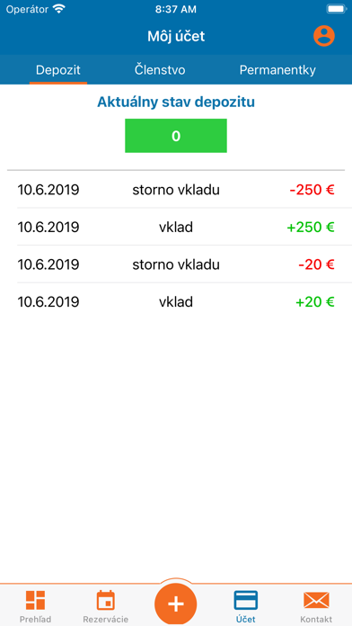 SPORTWELL Screenshot