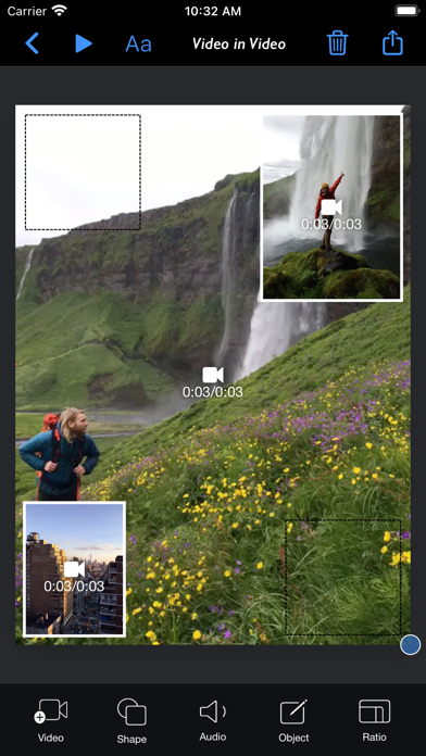 Video Collage - Stitch Videos Screenshot