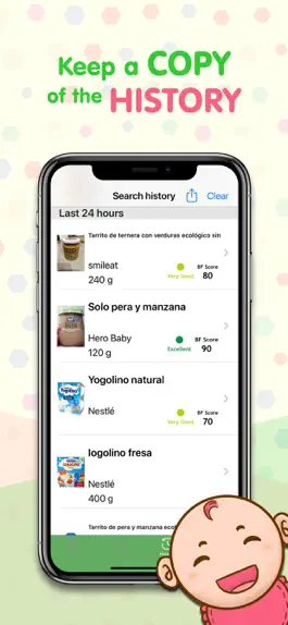 Game screenshot Healthy Baby Food Scanner hack