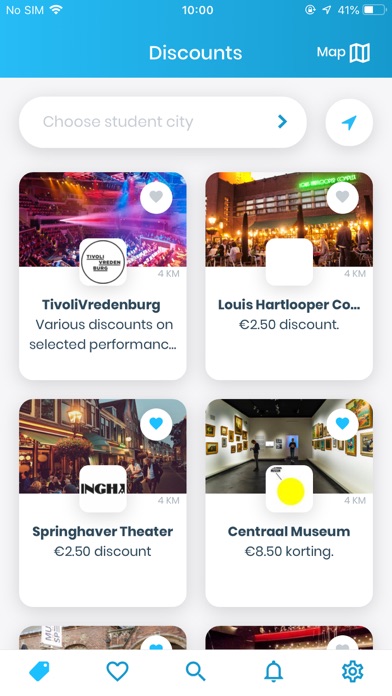 Cultuurapp - Voor studenten Screenshot