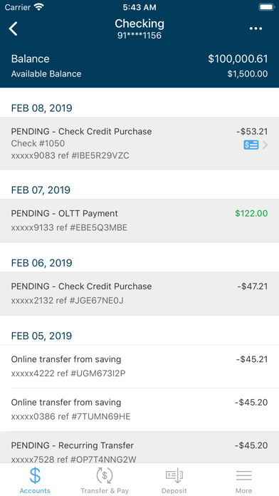Bath Savings Institution Screenshot