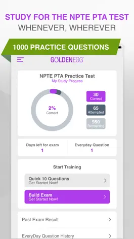 Game screenshot NPTE Practice Test mod apk