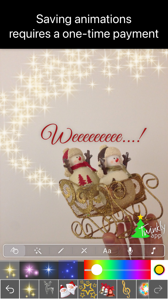 Twinkly Christmas Card