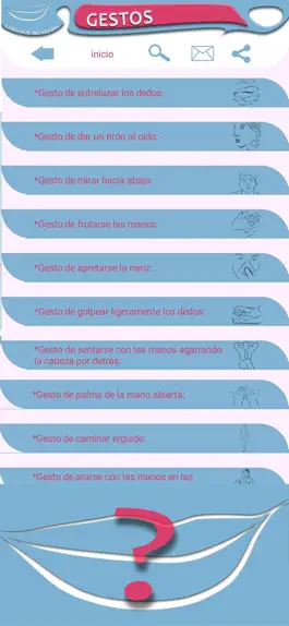 Game screenshot Lenguaje no Verbal apk