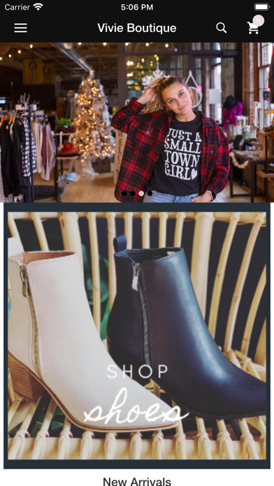 Vivie Boutique Screenshot