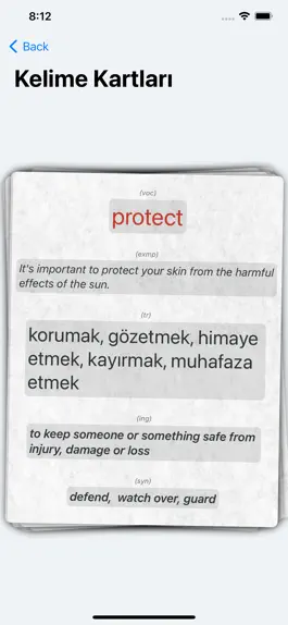 Game screenshot Yds Vocabulary - Yds Kelime hack