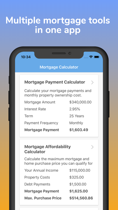 Mortgage Pal - Loan Calculator screenshot