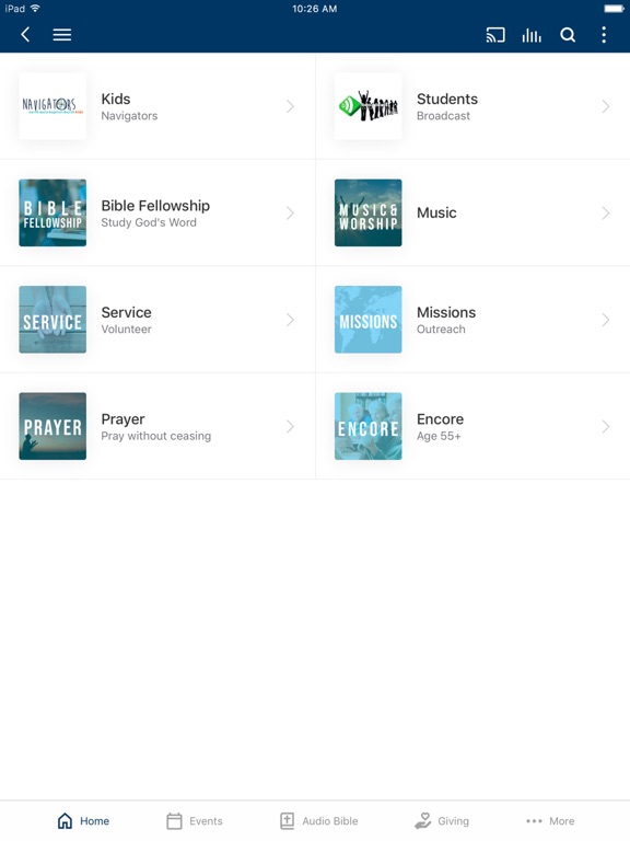 Screenshot #5 pour North Main Baptist Church - VA