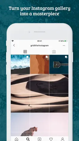Game screenshot Grid-it - tiles for Instagram apk