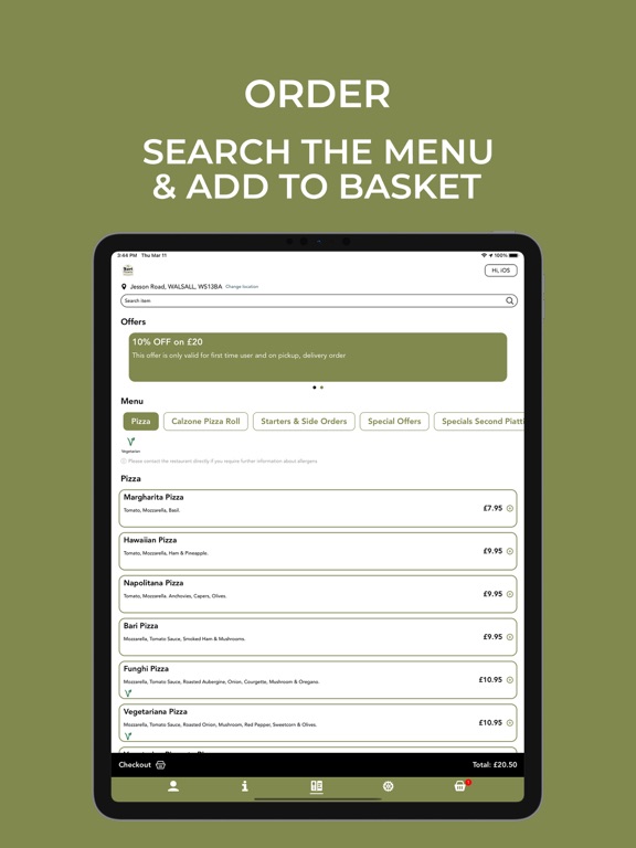 Screenshot #5 pour Bari Pizzeria