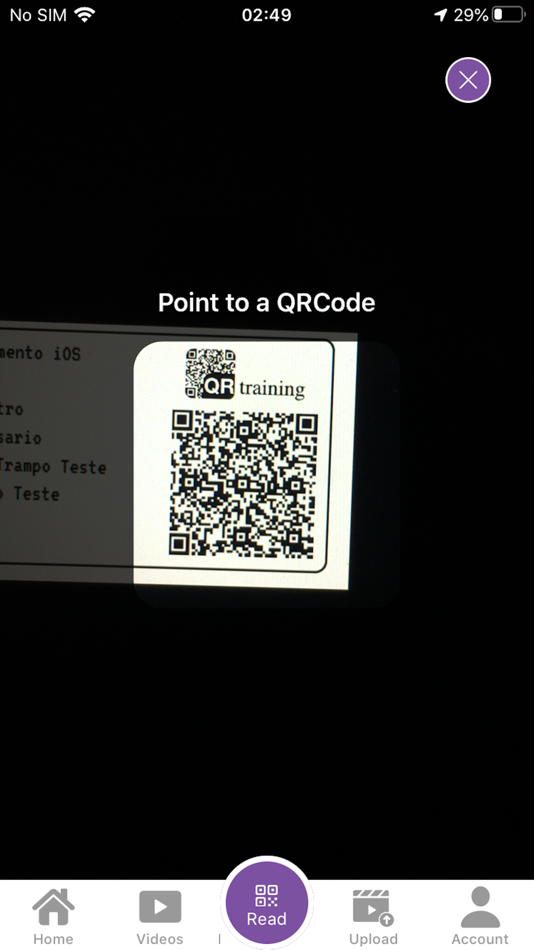 #5. QRtraining (iOS) Podle: IFGO Ltda